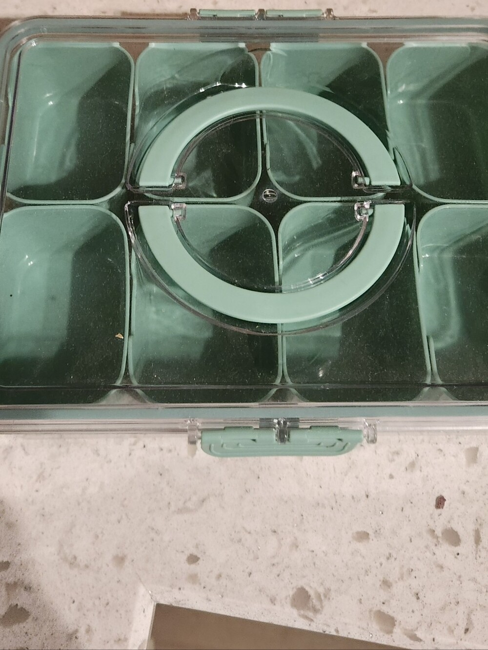 Multi-Compartment Plastic Storage Box - Picture 3 of 6